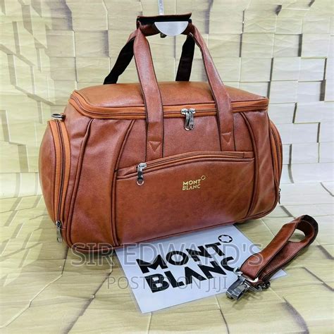 mont blanc travel bag replica|mont blanc duffle bag.